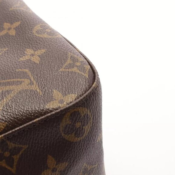 LOUIS VUITTON Looping GM Shoulder Bag M51145 Monogram canvas Brown Used Women LV - Picture 12 of 12